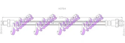 Тормозной шланг BROVEX-NELSON купить