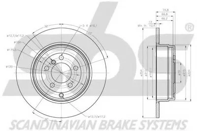 Тормозной диск sbs купить