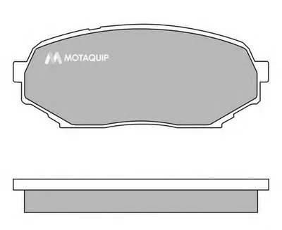 Комплект тормозных колодок, дисковый тормоз MOTAQUIP купить