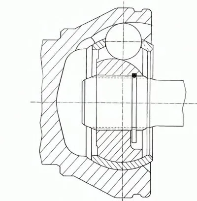 Шарнирный комплект, приводной вал LÖBRO купить