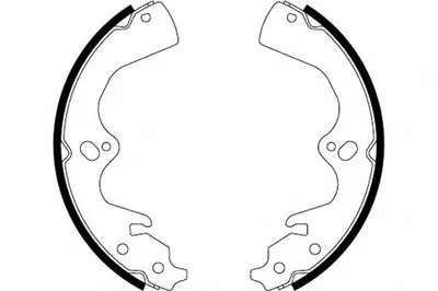 Комплект тормозных колодок HELLA купить