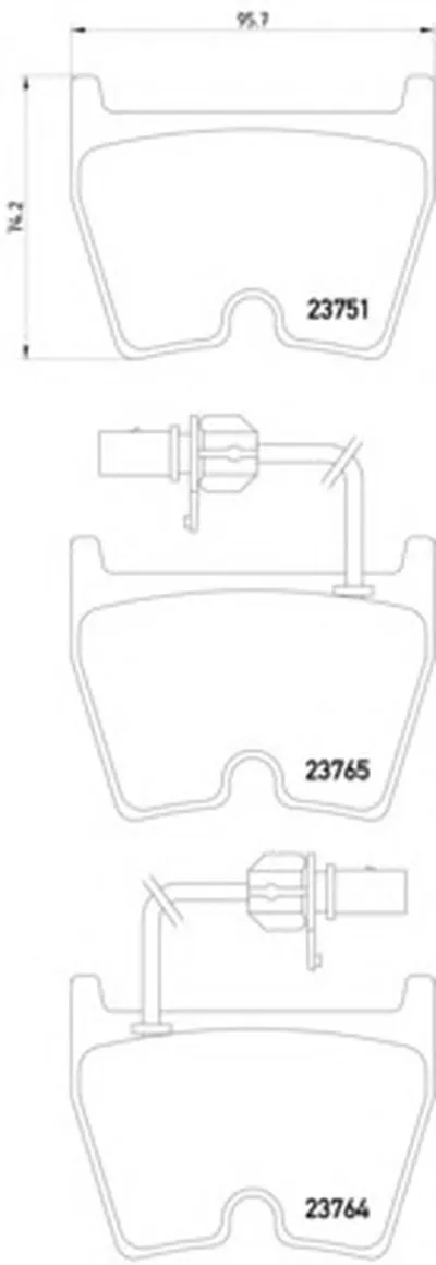 Комплект тормозных колодок, дисковый тормоз HELLA купить