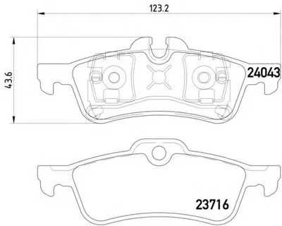 Комплект тормозных колодок, дисковый тормоз HELLA купить