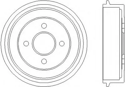 Тормозной барабан HELLA купить