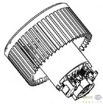 Вентиляция салона BEHR HELLA SERVICE HELLA купить