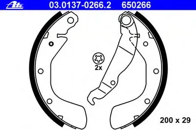 Комплект тормозных колодок ATE купить