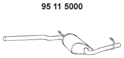Средний глушитель выхлопных газов EBERSPÄCHER купить