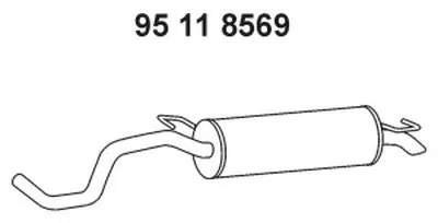 Глушитель выхлопных газов конечный EBERSPÄCHER купить