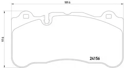 Комплект тормозных колодок, дисковый тормоз HELLA PAGID купить