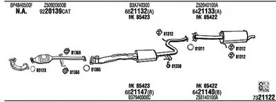 Система выпуска ОГ WALKER купить