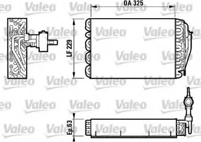 Испаритель, кондиционер VALEO купить