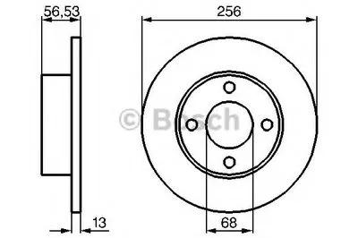 Тормозной диск BOSCH купить