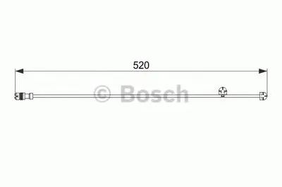 Сигнализатор, износ тормозных колодок BOSCH купить
