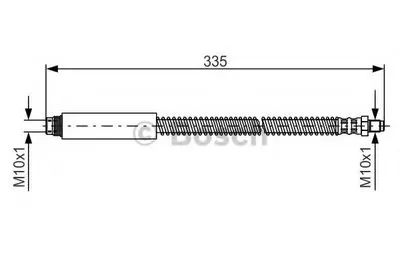 Тормозной шланг BOSCH купить