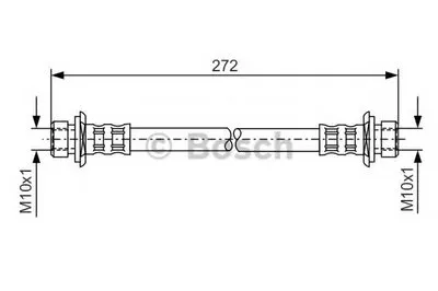 Тормозной шланг BOSCH купить