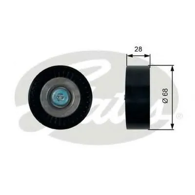 Паразитный / ведущий ролик, поликлиновой ремень DriveAlign® GATES купить