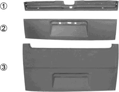 Заслонка багажника /  помещения для груза VAN WEZEL купить