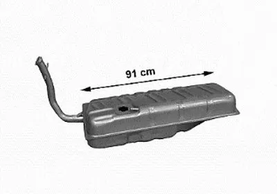 Топливный бак VAN WEZEL купить