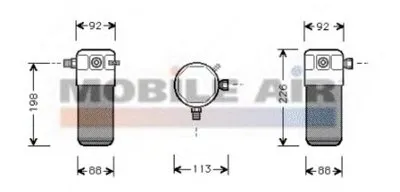 Осушитель, кондиционер VAN WEZEL купить
