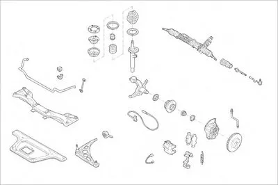 Подвеска колеса MONROE купить