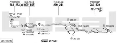 Система выпуска ОГ BOSAL купить