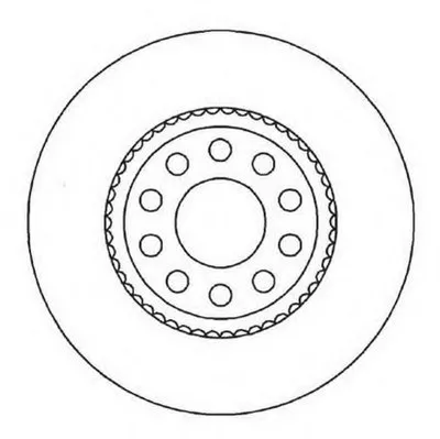 Тормозной диск JURID купить