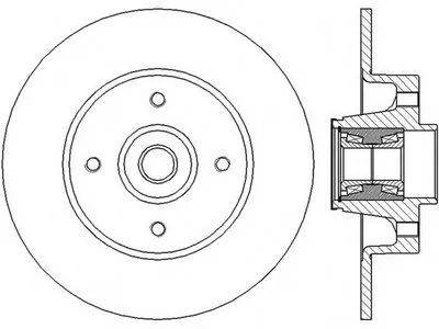 Тормозной диск JURID купить