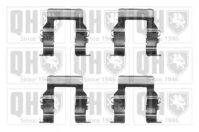 Комплектующие, колодки дискового тормоза QUINTON HAZELL купить