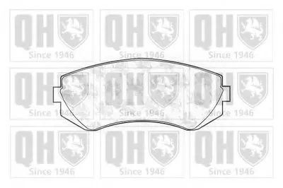 Комплект тормозных колодок, дисковый тормоз QUINTON HAZELL купить