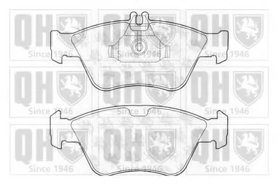 Комплект тормозных колодок, дисковый тормоз QUINTON HAZELL купить