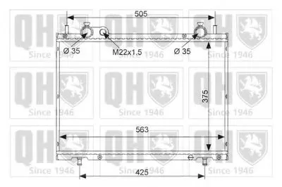 Радиатор, охлаждение двигателя QUINTON HAZELL купить