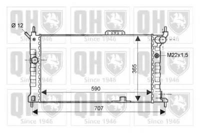Радиатор, охлаждение двигателя QUINTON HAZELL купить