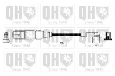Комплект проводов зажигания CI QUINTON HAZELL купить