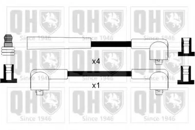 Комплект проводов зажигания CI QUINTON HAZELL купить