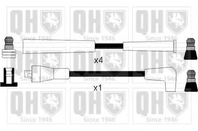 Комплект проводов зажигания CI QUINTON HAZELL купить