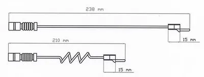 Сигнализатор, износ тормозных колодок PREMIER FERODO купить