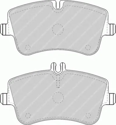 Комплект тормозных колодок, дисковый тормоз PREMIER FERODO купить