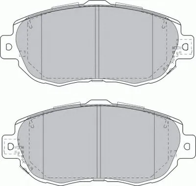 Комплект тормозных колодок, дисковый тормоз PREMIER FERODO купить