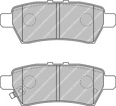 Комплект тормозных колодок, дисковый тормоз PREMIER FERODO купить