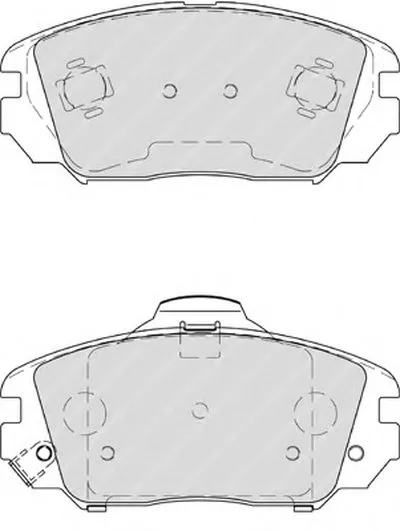Комплект тормозных колодок, дисковый тормоз PREMIER FERODO купить