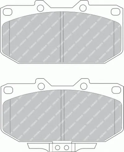 Комплект тормозных колодок, дисковый тормоз PREMIER FERODO купить