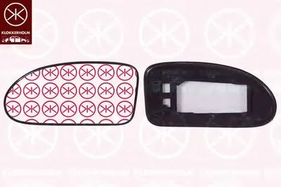 Зеркальное стекло, наружное зеркало KLOKKERHOLM купить