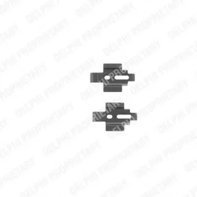 Комплектующие, колодки дискового тормоза DELPHI купить