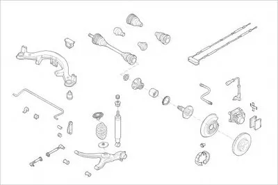 Подвеска колеса DELPHI купить