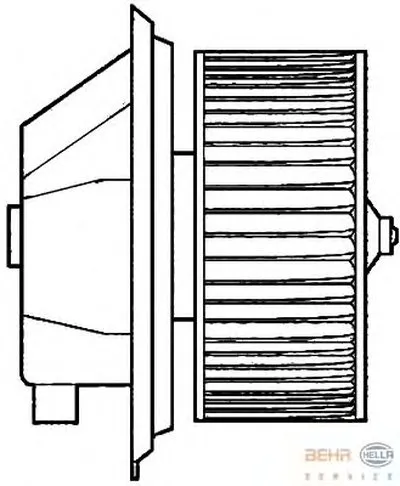 Вентиляция салона BEHR HELLA SERVICE купить