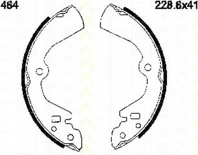 Комплект тормозных колодок TRISCAN купить