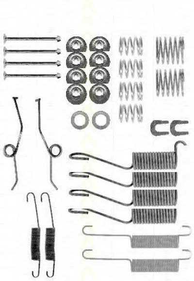 Комплектующие, тормозная колодка TRISCAN купить