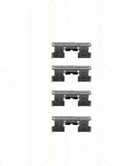 Комплектующие, колодки дискового тормоза TRISCAN купить