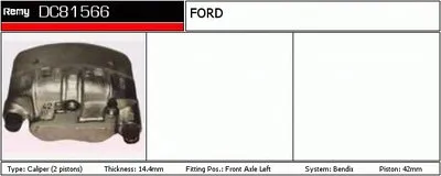 Тормозной суппорт Remanufactured REMY (Multiline) DELCO REMY купить