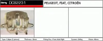 Тормозной суппорт Remanufactured REMY (Multiline) DELCO REMY купить